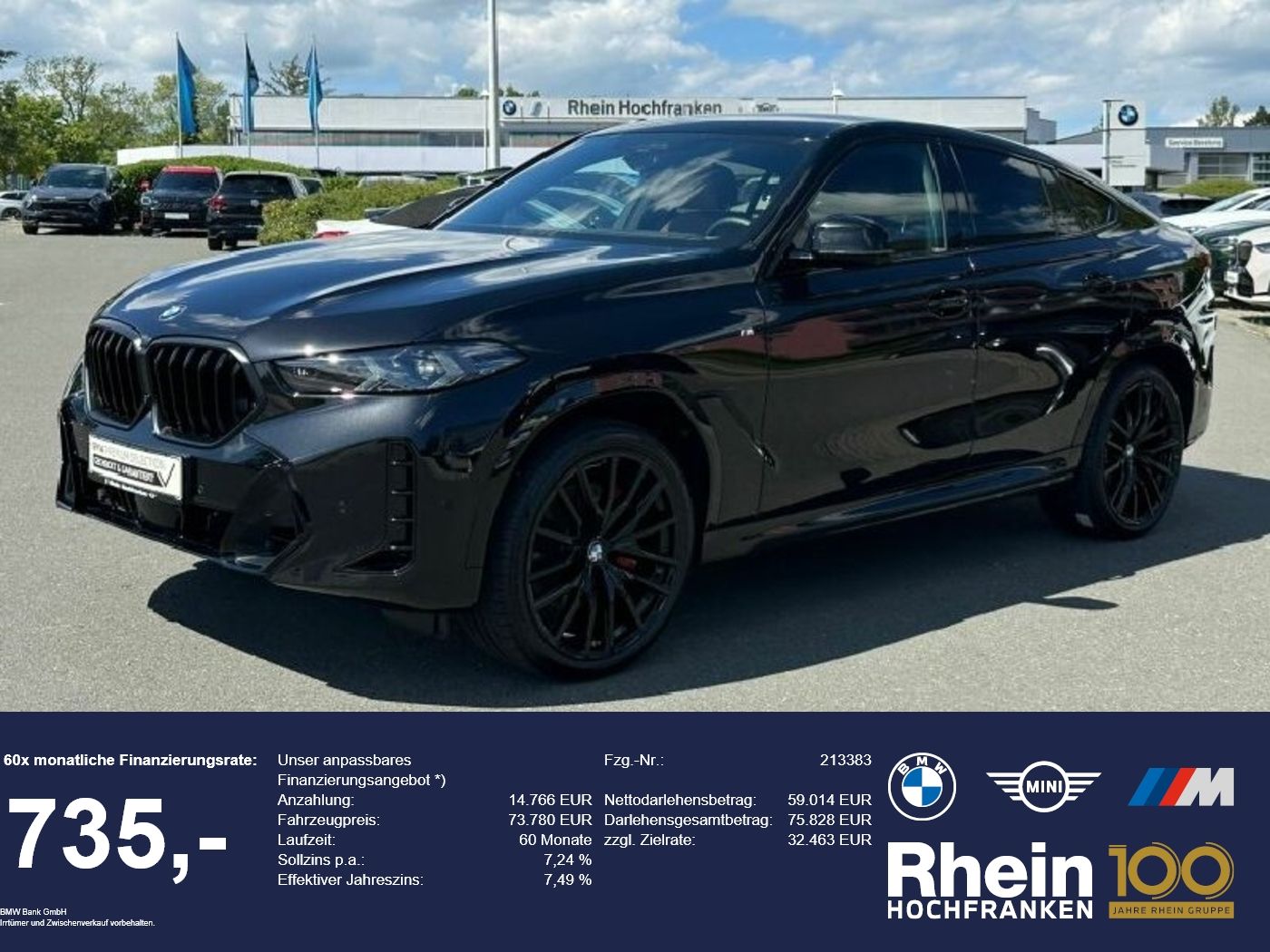 BMW X6 xDrive30d M Sport Pro ACC INTEGRAL AHK AUTOBA