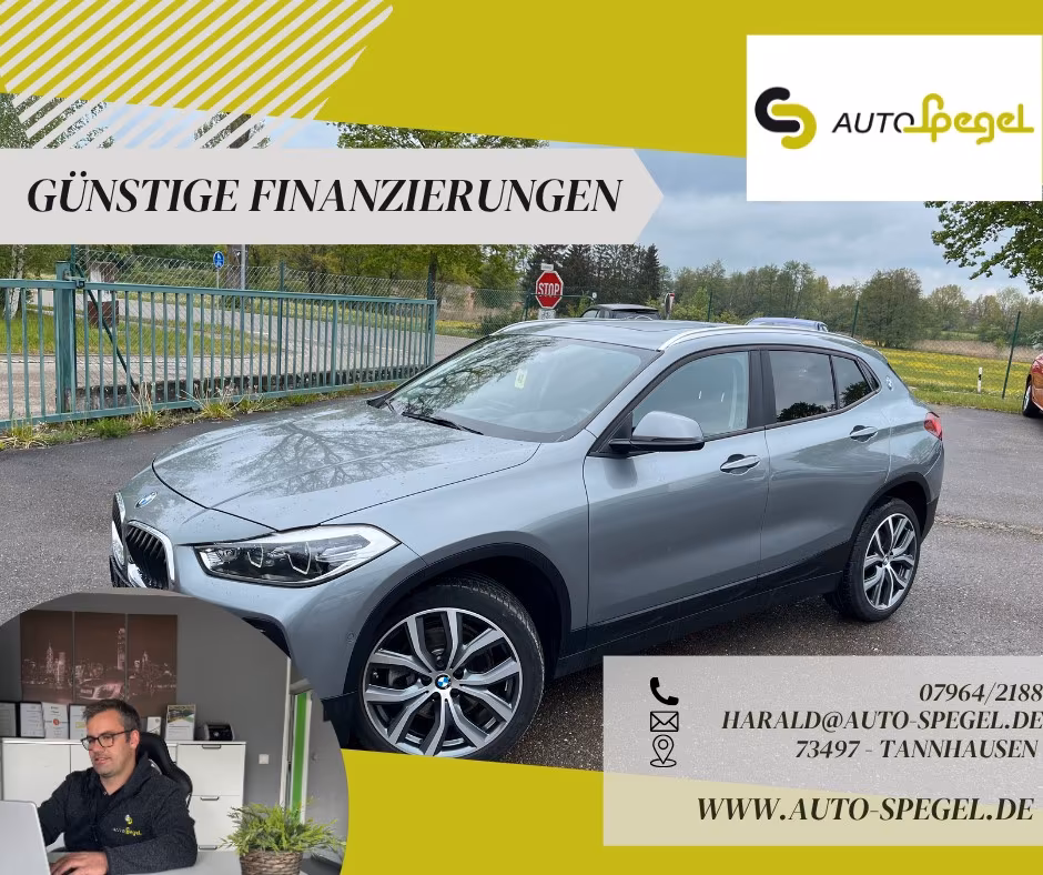 BMW X2 xDrive 20d LED AHK Pano ACC Navi Keyless