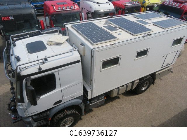 Mercedes-Benz AROCS 2040 4x4 Expedition Truck Overlander Solar