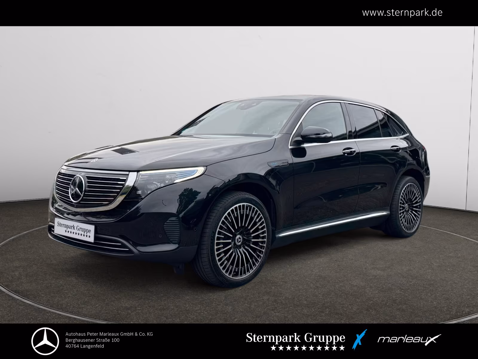 Mercedes-Benz EQC 400 4M +PANO+BURMESTER+360+HUD+MBEAM+DISTRO+