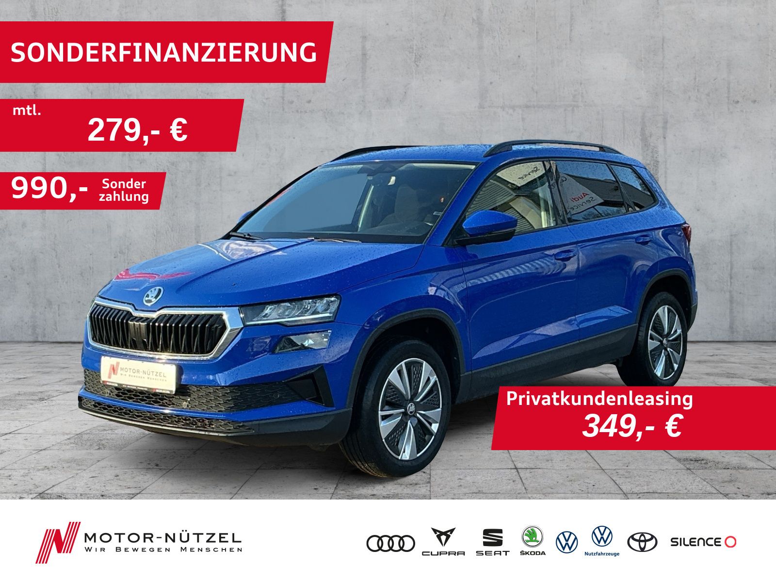 Skoda Karoq 2.0 TDI DSG AMBITION LED+NAVI+APP+SHZ+PDC