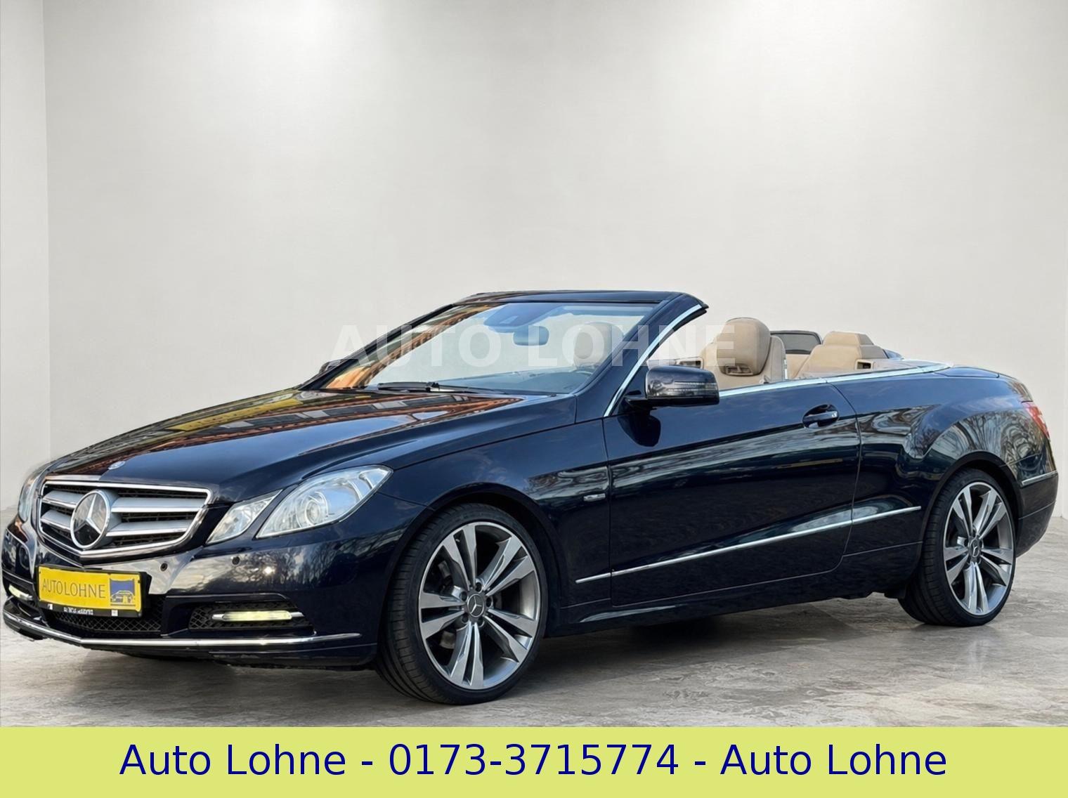 Mercedes-Benz E 220 Cabrio CDI BlueEfficiency Totwinkel-Assist