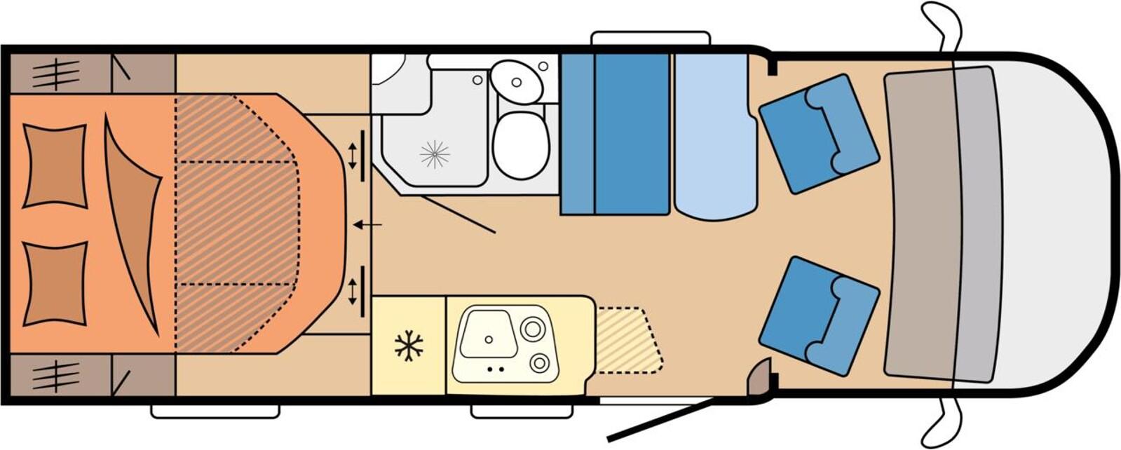 Hobby Optima OnTour Edition V65 GQ *SOLAR*SAT*RV *TOP