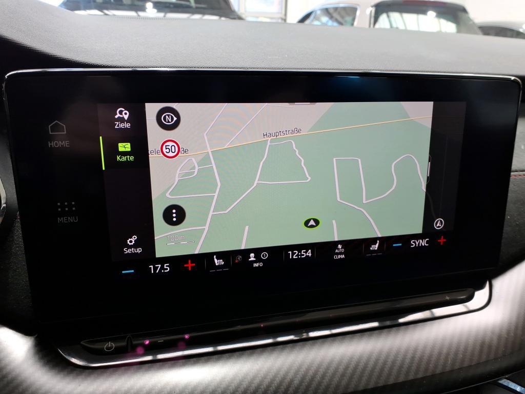 Skoda Octavia 2.0 TSI RS Matrix HuD Navi AHZV RFK Alu1, миниатюра 11