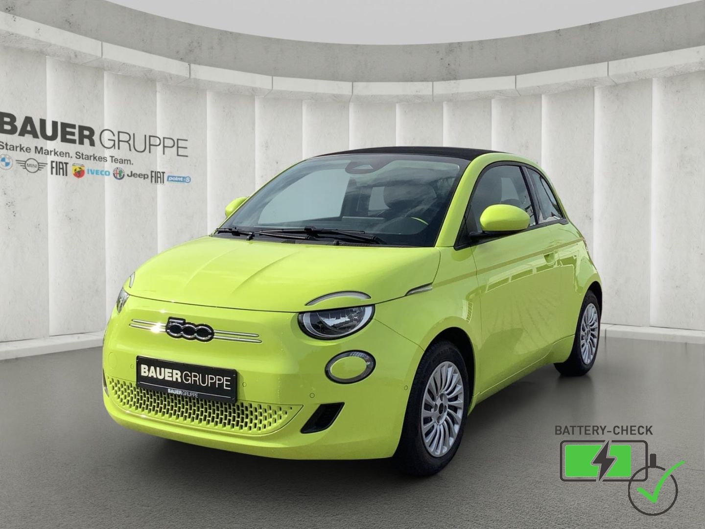 Fiat 500e Cabrio 23,8kWh MJ24 Sitzheizung 360°Parksen