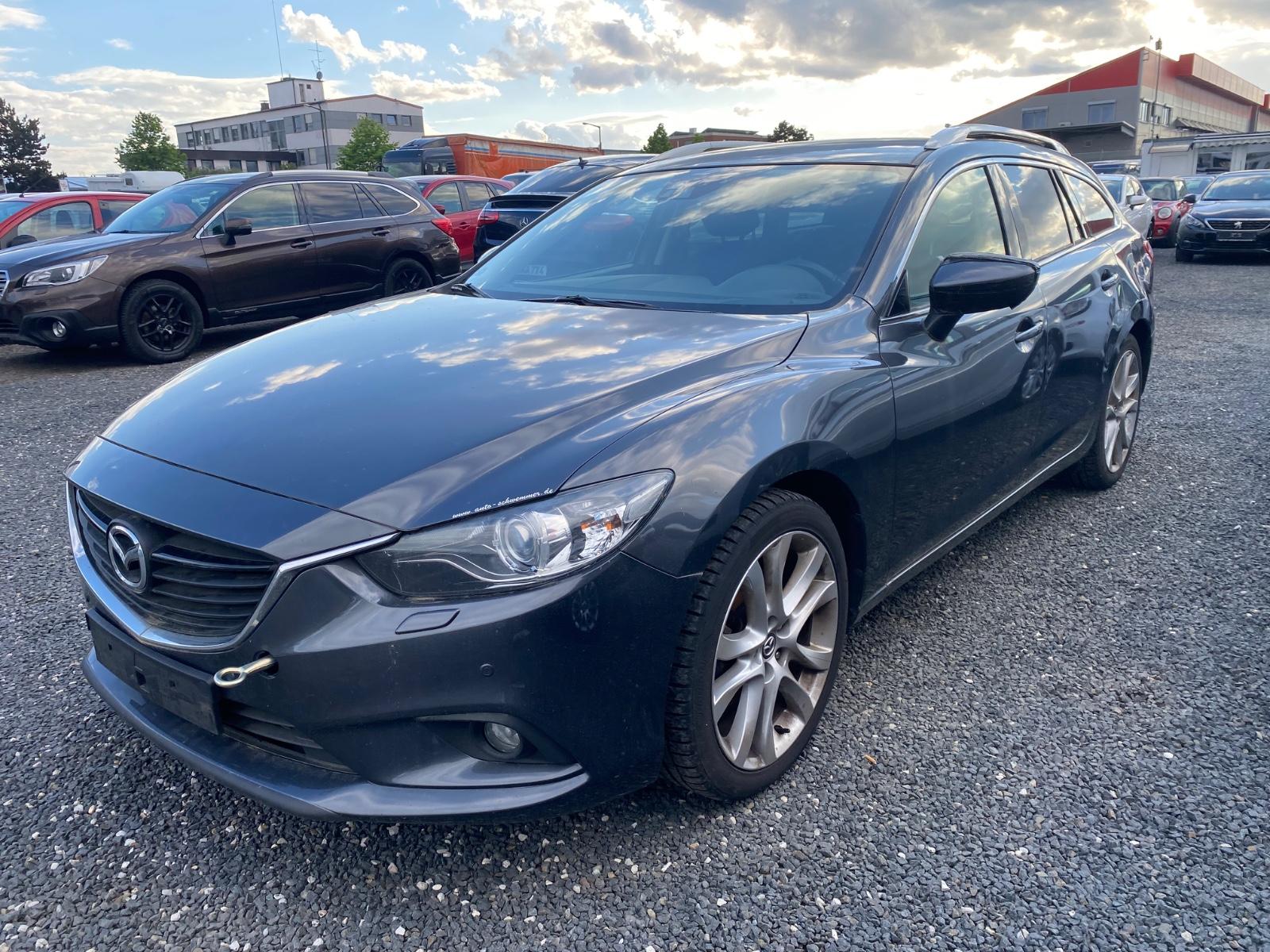 Mazda 6 2015 — rear view