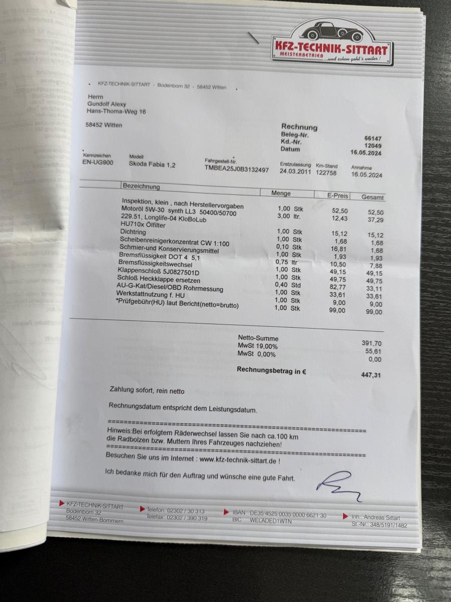 Skoda Fabia 1.2 Classic - Gebrauchtwagen bei EMIL Auto Dortmund
