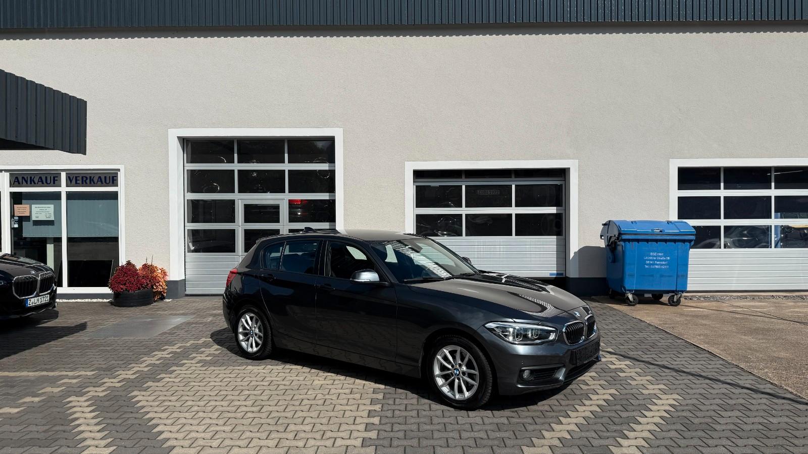 BMW 116i LED Navi Temp Sitzh Klima PDC Allwetter