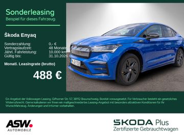 Skoda Enyaq RS Lounge LED Nav 360° Pano HUD ACC Canton