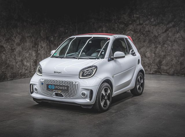 Smart ForTwo EQ cabrio passion EXCLUSIVE:WHITE+RED TOP