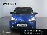 Toyota Aygo x-final *Teilleder*CAM*CarPlay*SmartKey*DAB - Toyota: Blau, Aygo