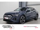 Audi Q8 e-tron Sportback 55 S-line Pano*AHK*Matrix * - Audi Q8 e-tron: Blau, mit Apple Carplay
