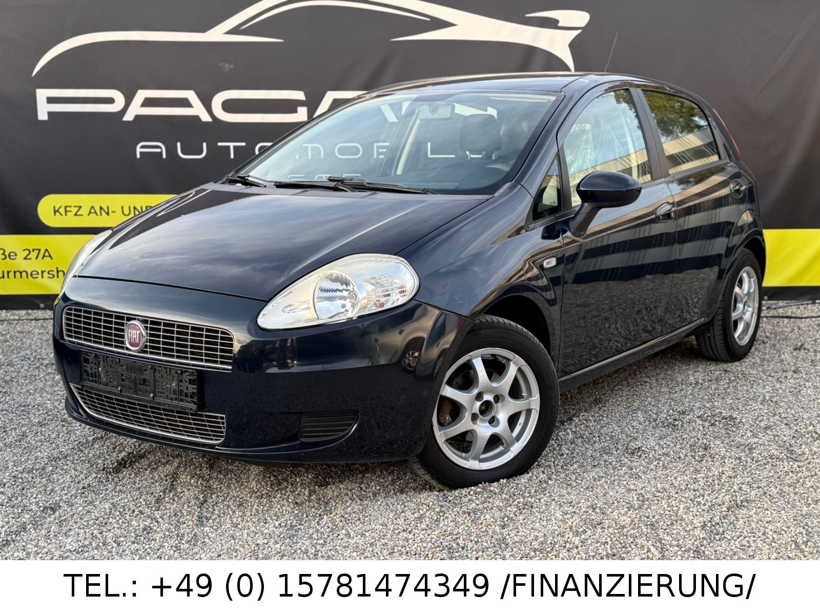 Fiat Grande Punto in Blau bei Pagano Automobile Bild 1 von 1