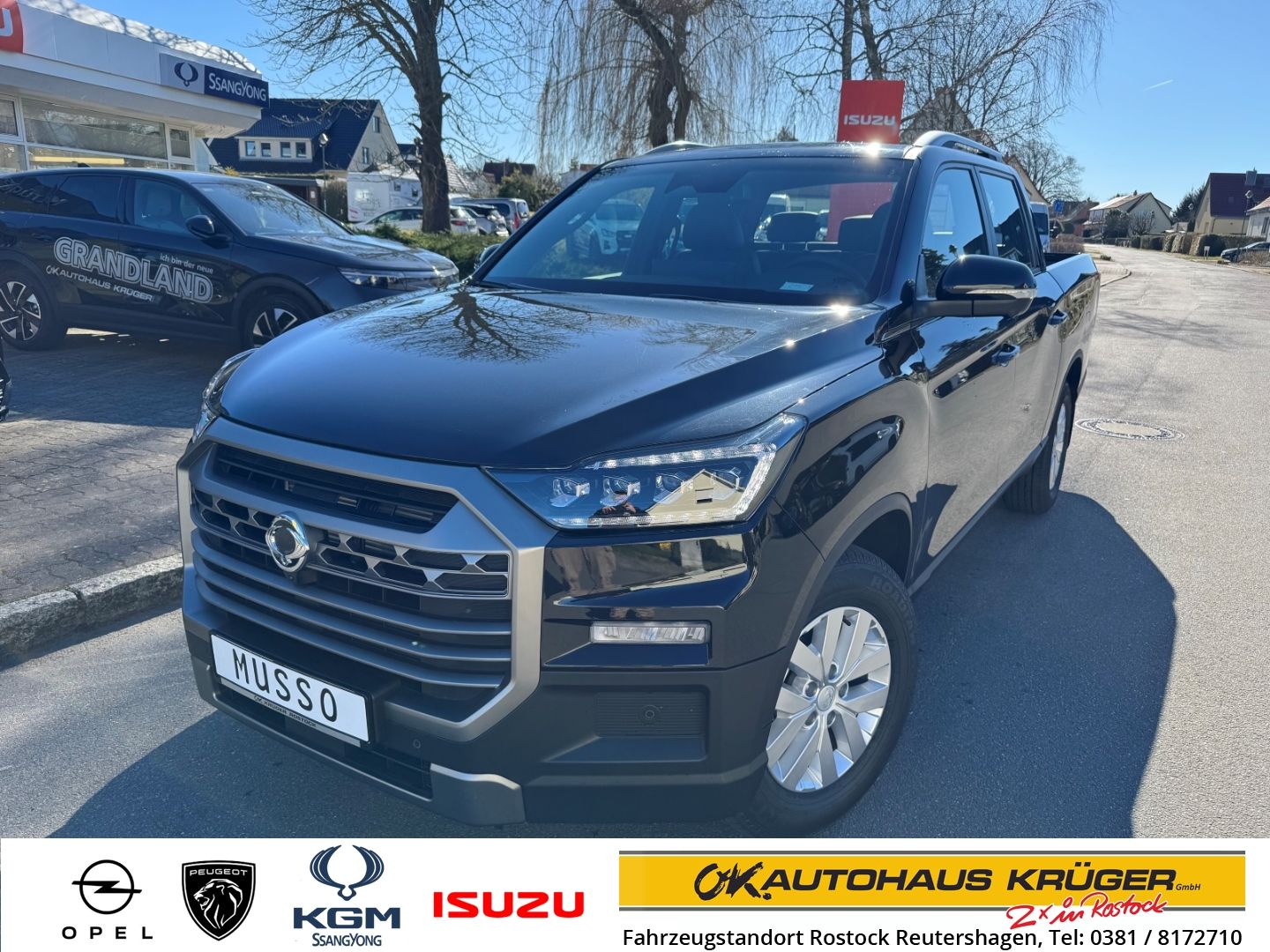 Fahrzeugabbildung KGM Musso Grand 2.0 Lux 4WD Ledersitzpaket +Kamera