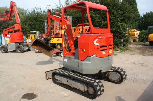 Volvo ECR25D kantelaar volvo minigraver