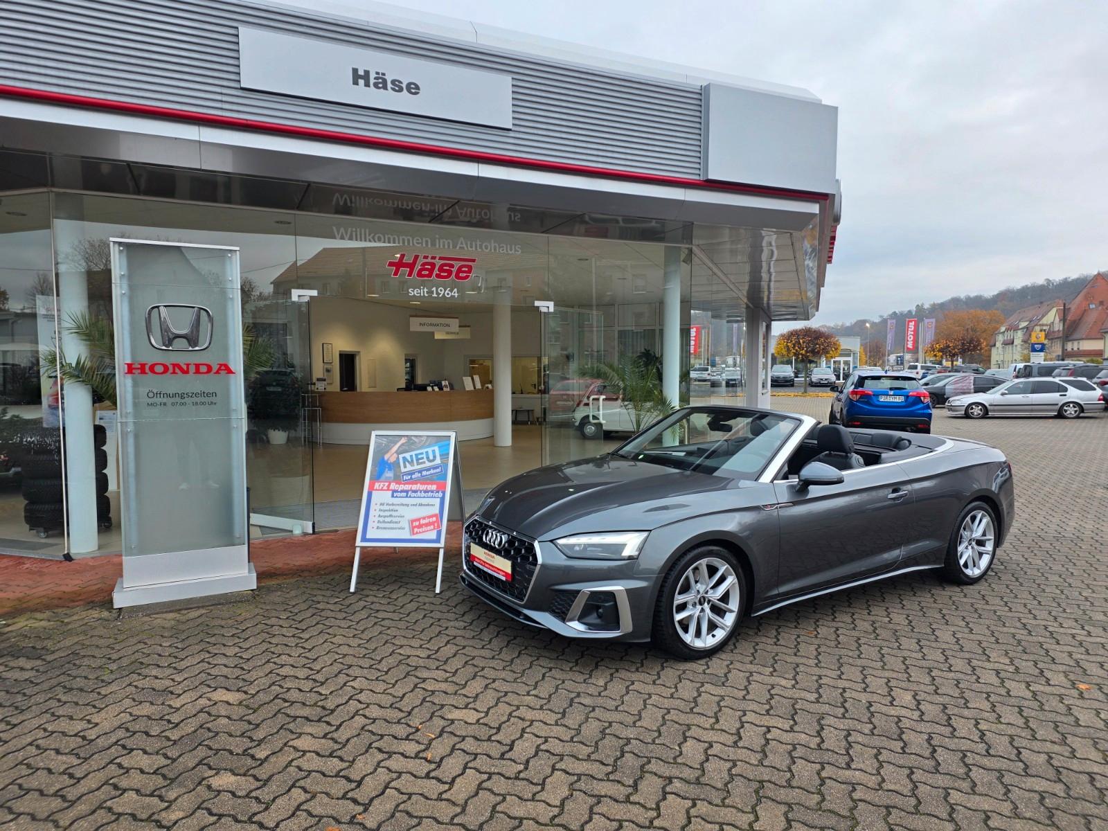 Audi A5 Cabriolet 35 TFSI S line  Stronic Mild Hybrid
