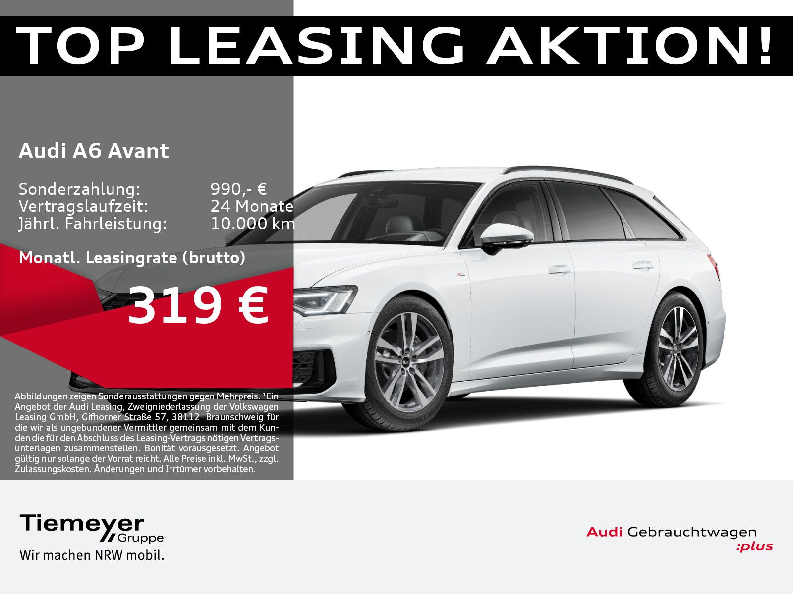 Audi A6 Avant 45 TFSI 2x S LINE LM19 OPTIK-PKT+ MEMOR