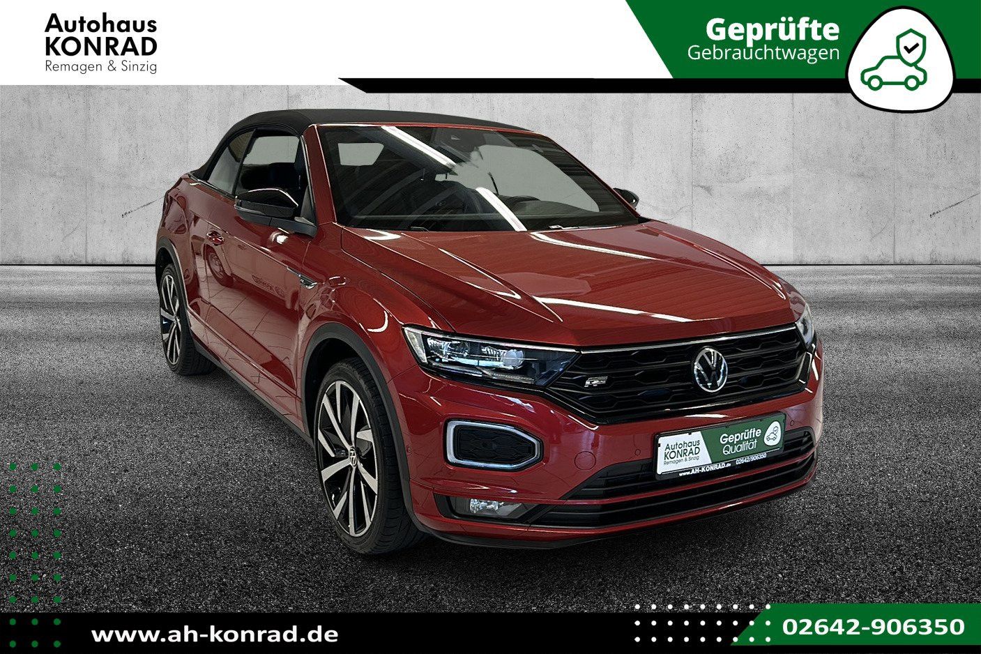 Fahrzeugabbildung Volkswagen T-Roc Cabriolet R-Line Black Style 1.5 TSI*AHK*