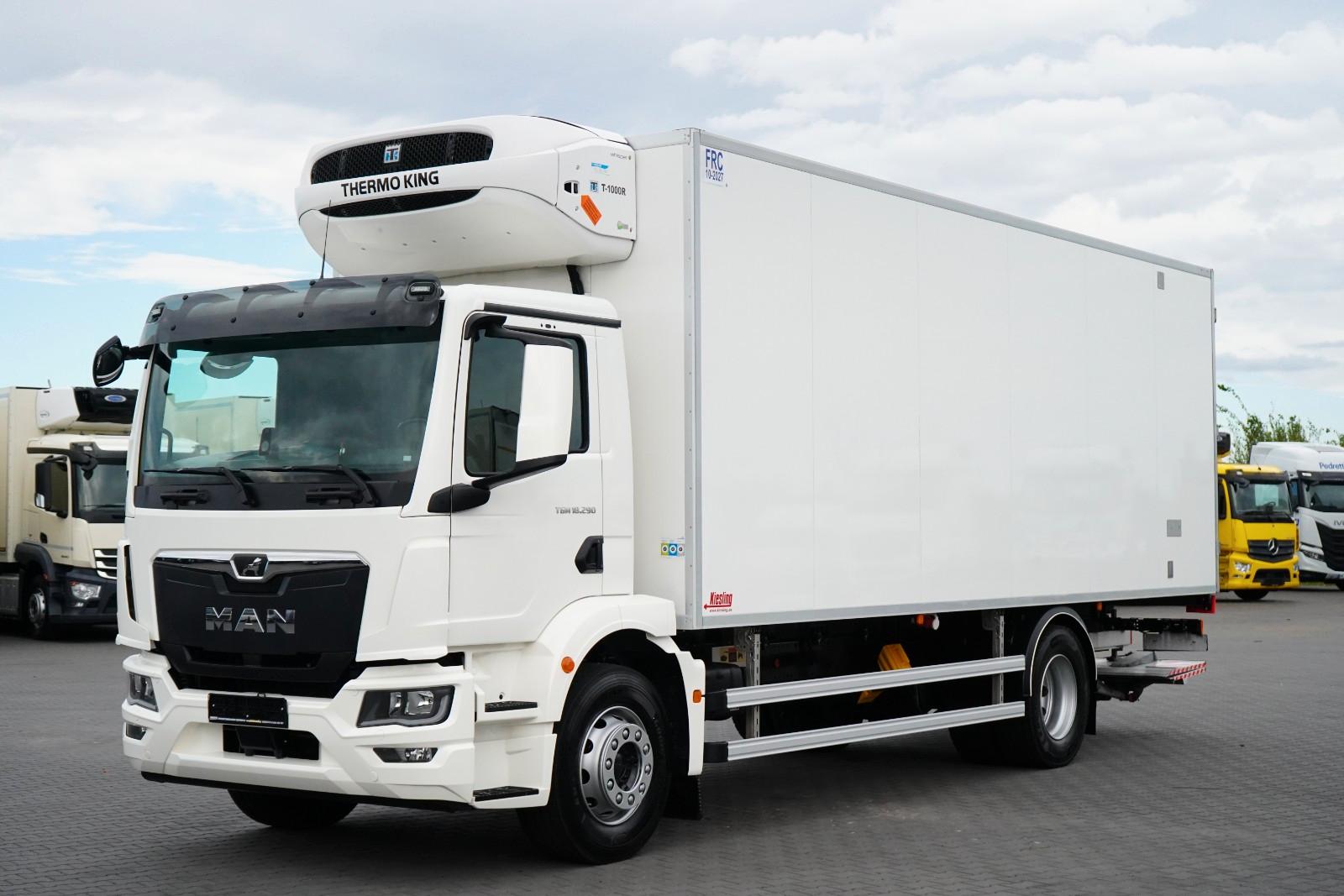 MAN TGM / 18.290 / EURO 6 / CHŁODNIA + WINDA / ŁAD.