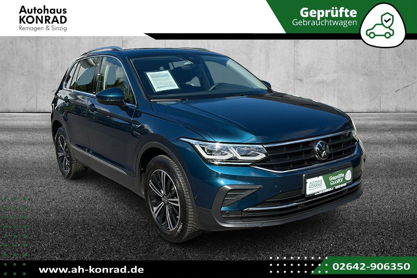Fahrzeugabbildung Volkswagen Tiguan 1.5 TSI DSG Life  Move+AHK+Standheizung