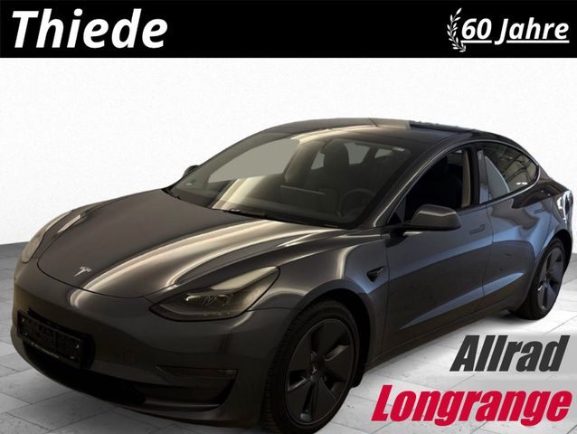 Tesla Model 3 LONGRANGE DUAL-MOTOR NAVI/KAMERA/PANO/SH