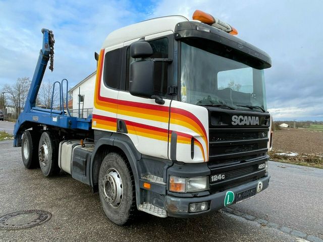 Scania P124 C  420 ,6X2,MEILLER