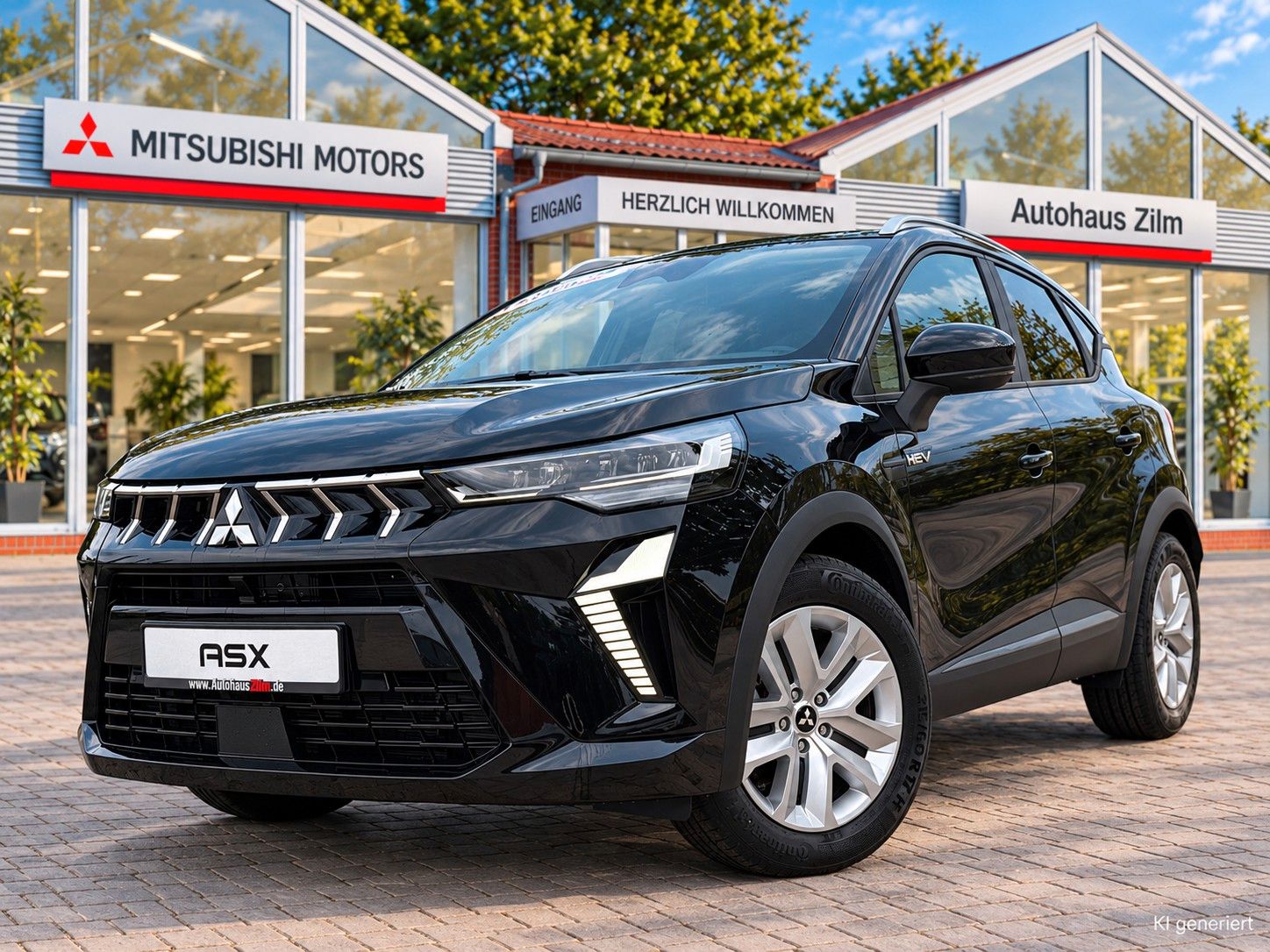 Mitsubishi ASX Black  1,8 Hybrid AT