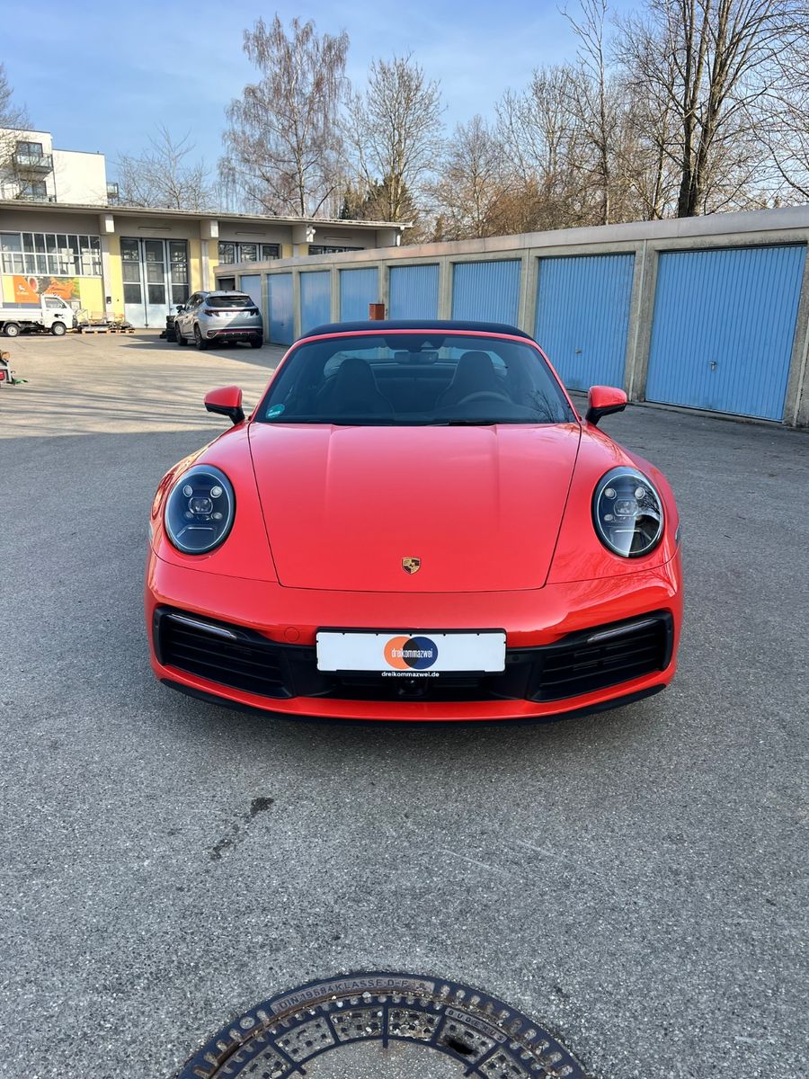 PORSCHE 911 targa 4S orig 67tkm lavaorange Approv. 11/28