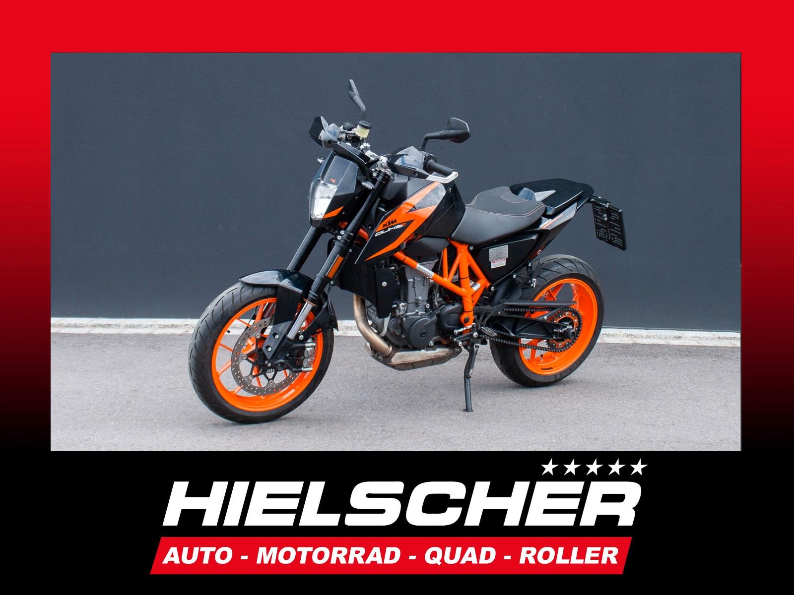 KTM Duke 690 R + A2 / 35 kW  + Akra + IXS Taschen