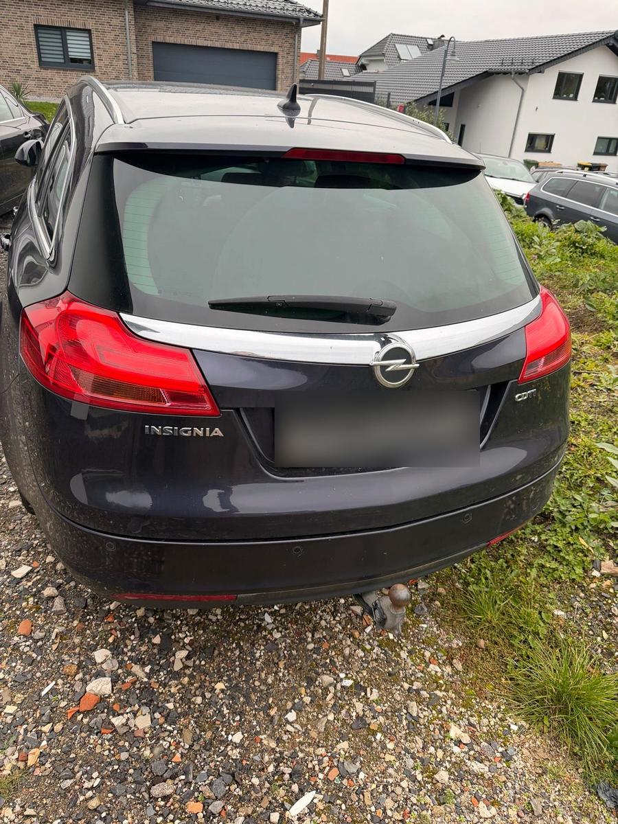 Opel Insignia 2012 — rear view