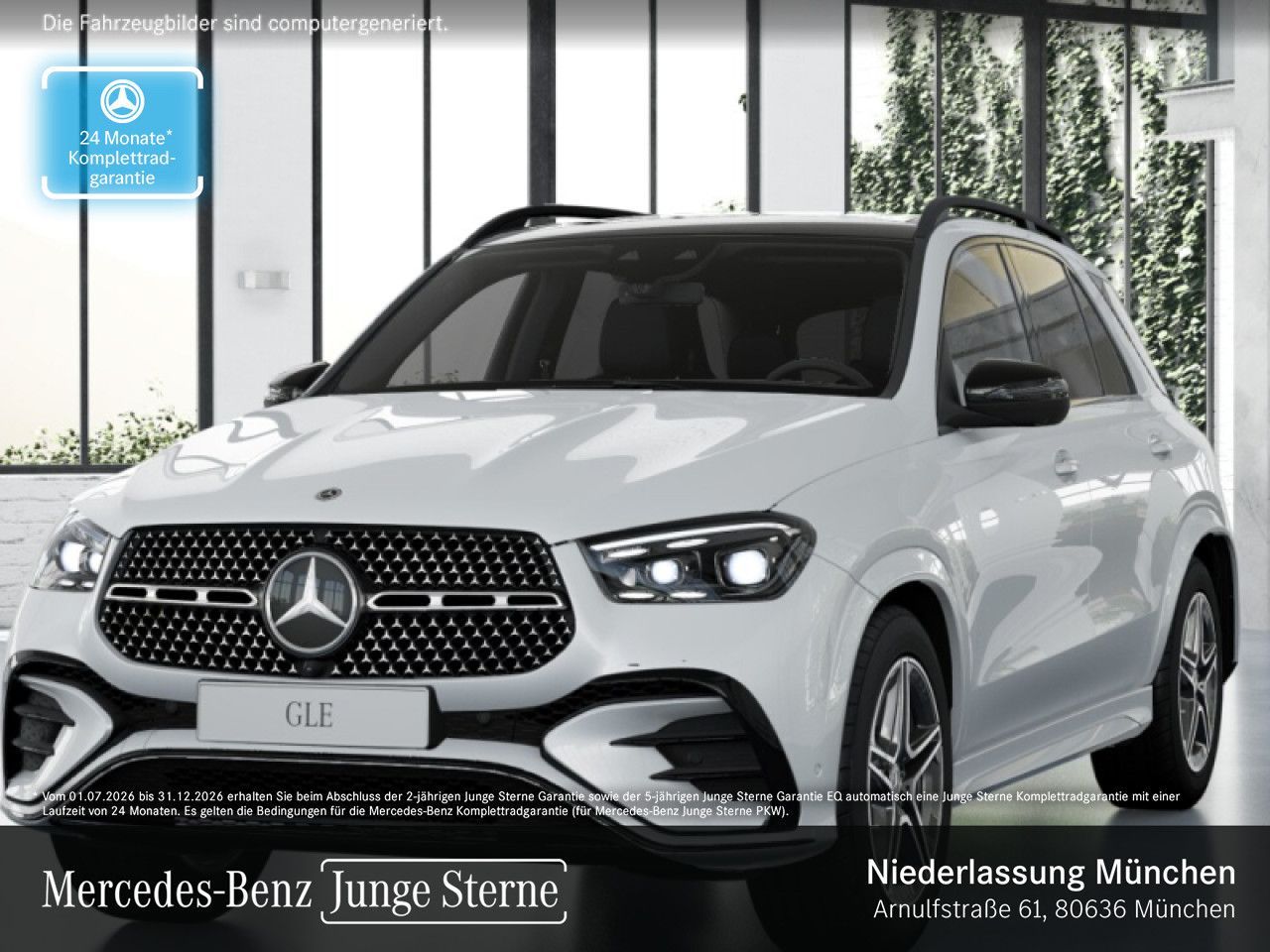 Mercedes-Benz GLE 300 d 4M AMG Adv. Night Pano AHK DISTR