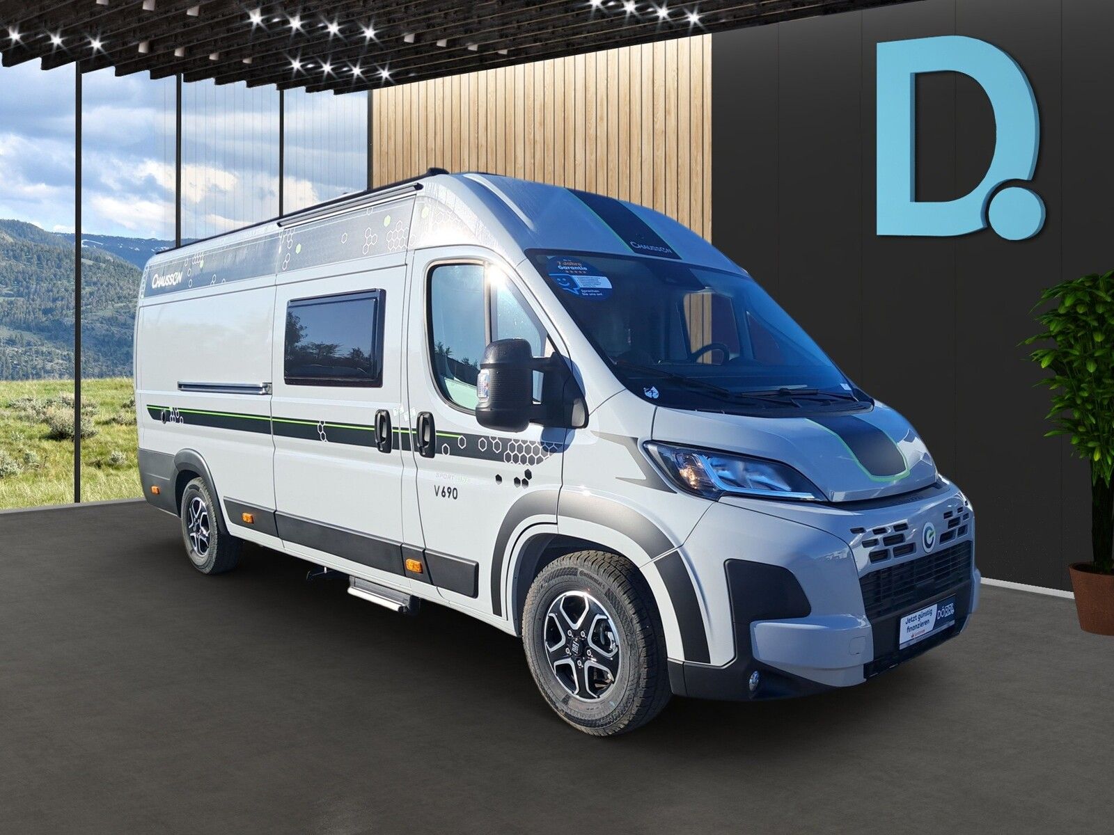 Fahrzeugabbildung Chausson Van Sport Line V690 Solar, Markise, RFK, Arctic