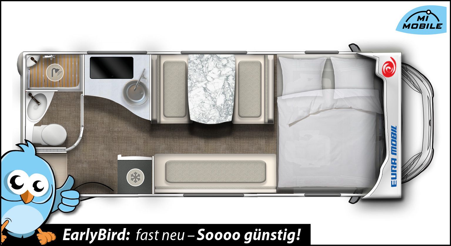 Fahrzeugabbildung Eura Mobil Activa ONE 630 LS *SCHAUSONNTAG 11-16 Uhr*