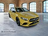 Mercedes-Benz A 35 AMG 4M Sport S-Sitz PDC SHZ LED SpurH AUT - mit Benzin-Antrieb: Teilleder, mit Navigationssystem