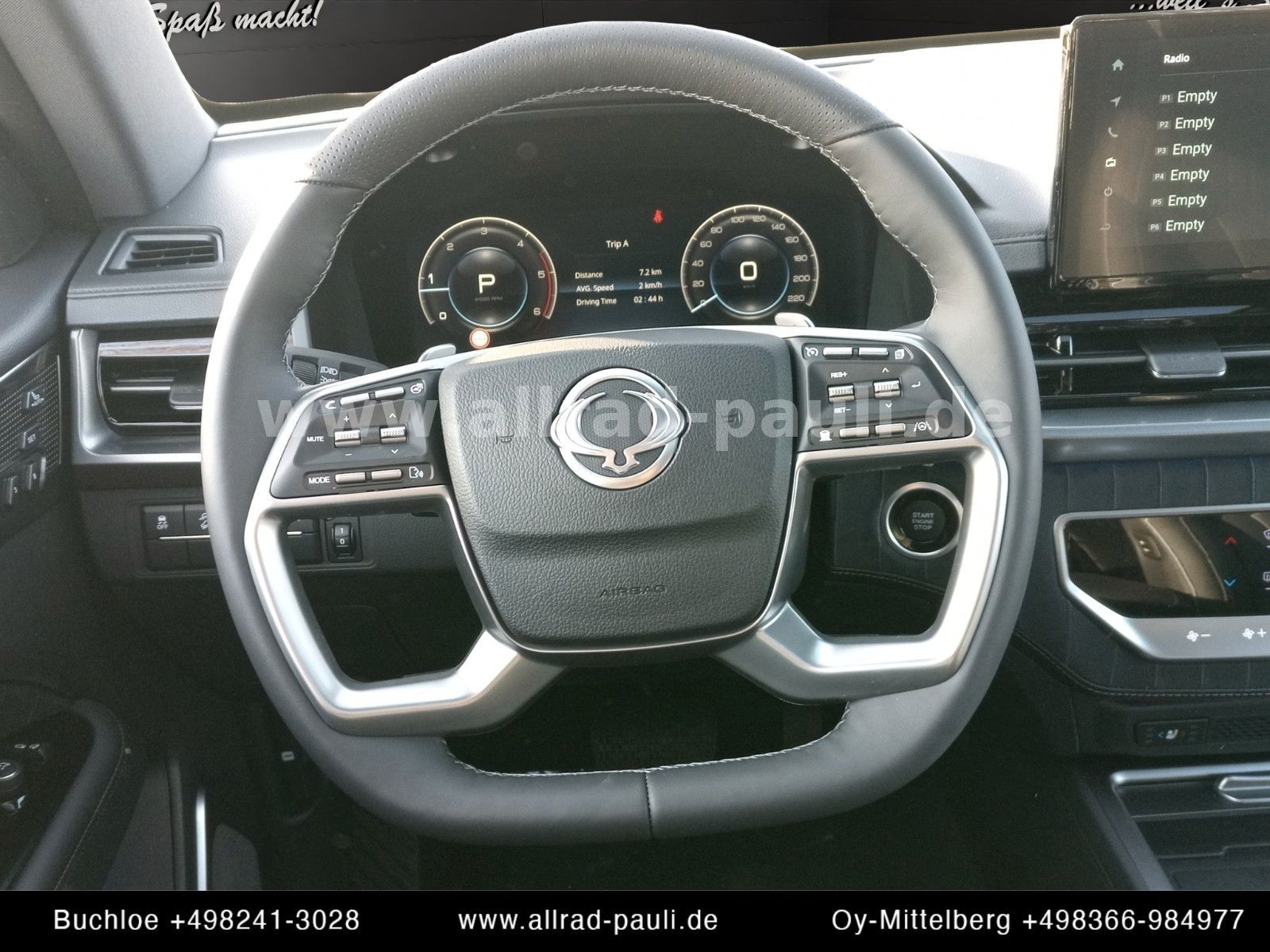 Kgm Rexton 2.2 D Black 4x4 | 20 Zoll, 360° Kamera