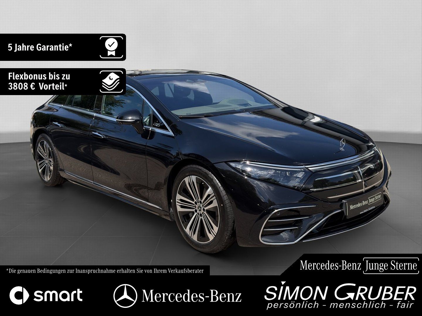 Fahrzeugabbildung Mercedes-Benz EQS 500 4M AMG Massage Sitzklima AHK Mod 2026