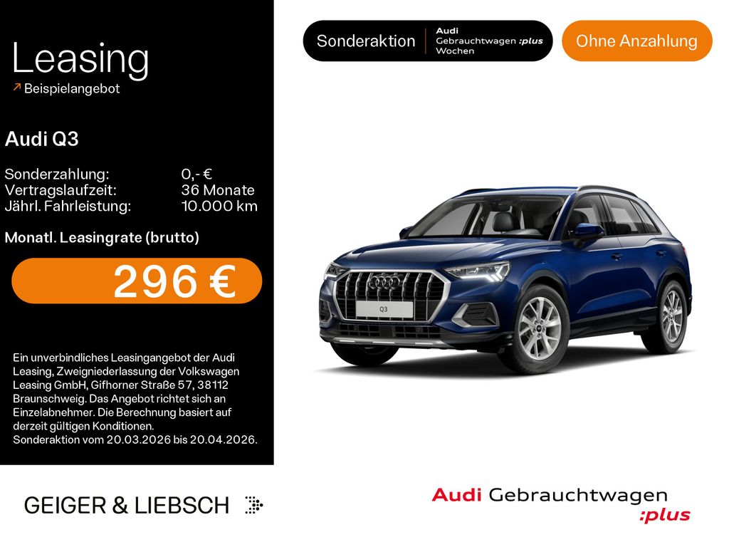 Audi Q3 35 TFSI advanced*NAVI-PLUS*LED*KAMERA*AHK*PDC