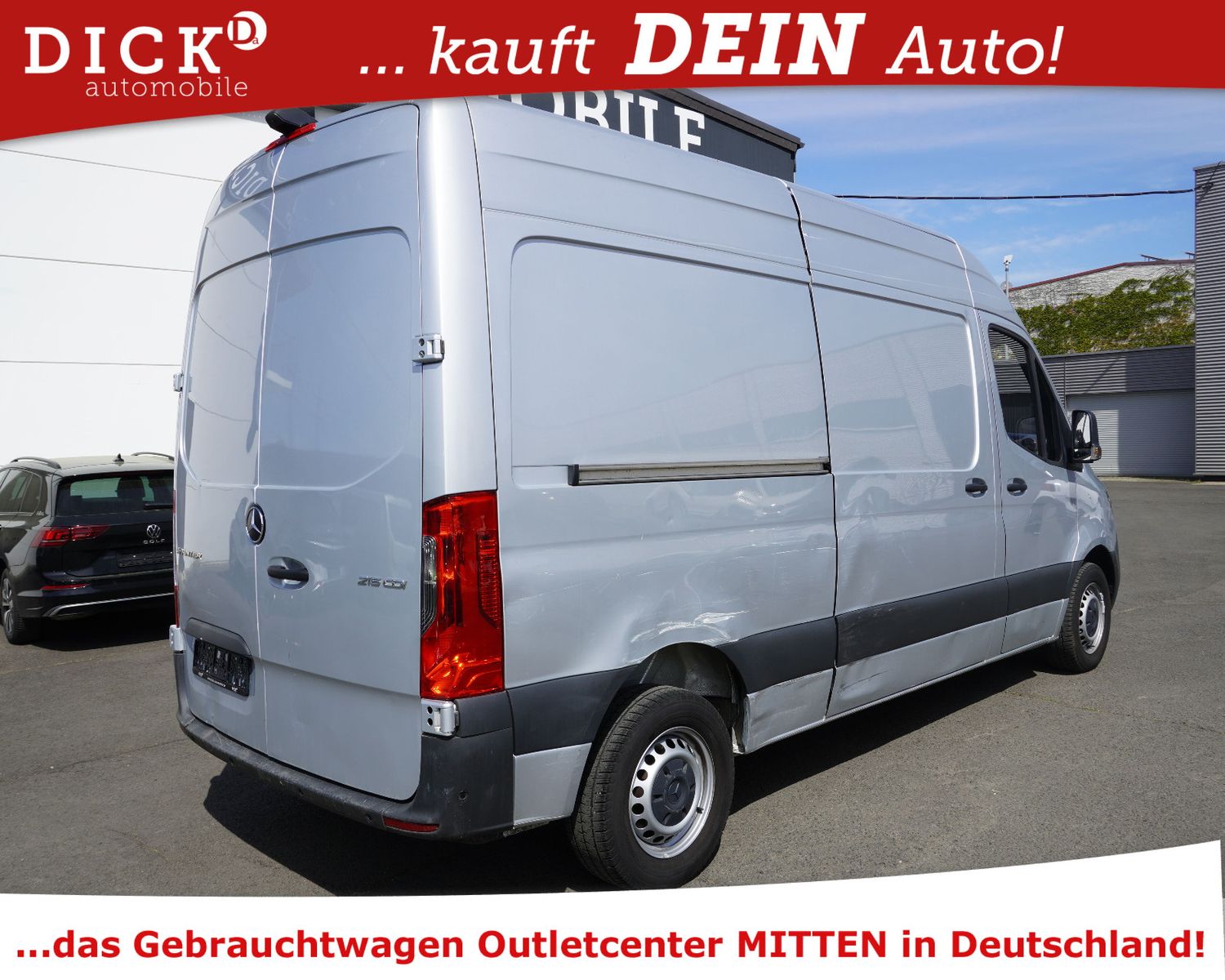 Fahrzeugabbildung Mercedes-Benz Sprinter 215d 9G FWD L2H2 >KLIMA+KAMERA+DAB+MFL