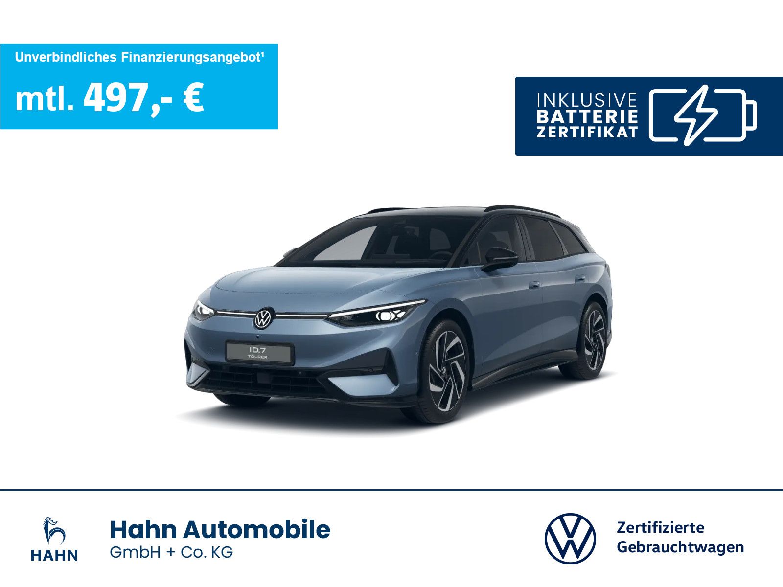 Volkswagen ID.7 Tourer Pro S Matrix Wärmep AR-HUD AHK 360°