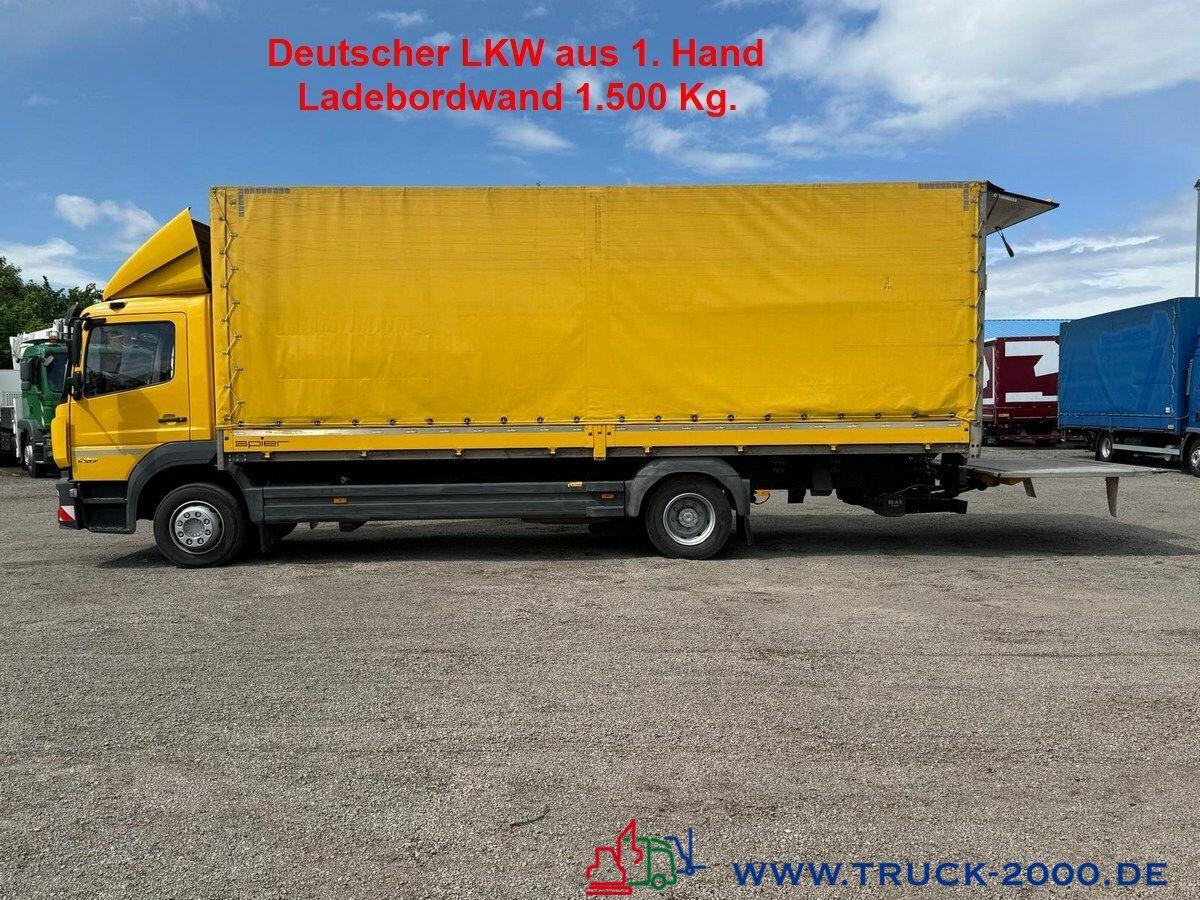 Mercedes-Benz Atego 1227 Plane Spriegel LBW BÄR 1.500 Kg + AHK