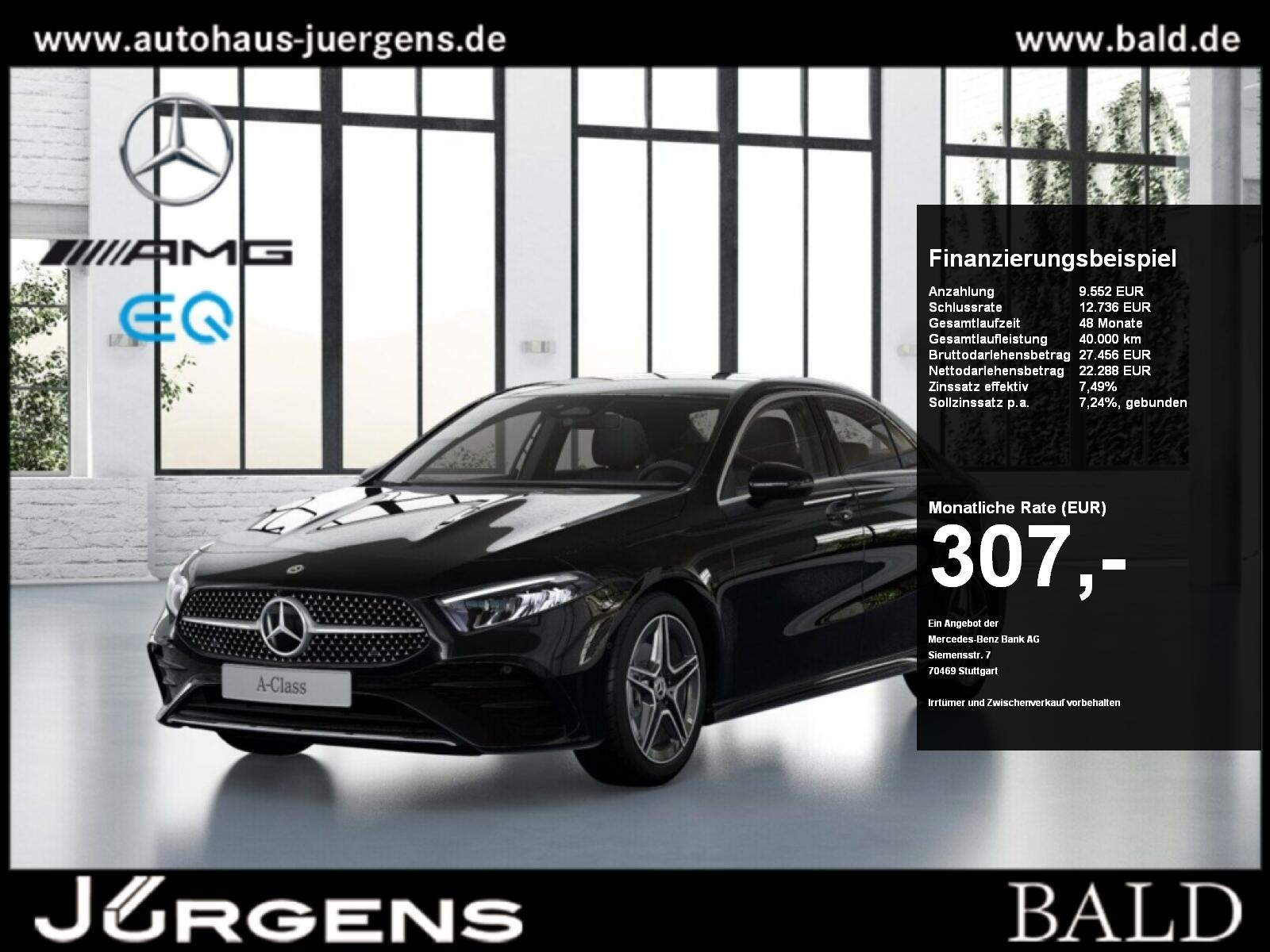 Mercedes-Benz A 180 Limo AMG-Sport/LED/Kamera/Winter/SHZ/18'
