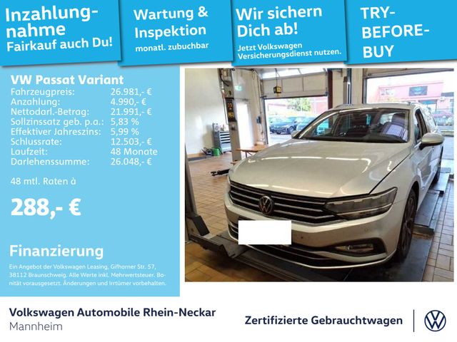 Volkswagen Passat Variant 2.0 TDI Business DSG LED Panorama