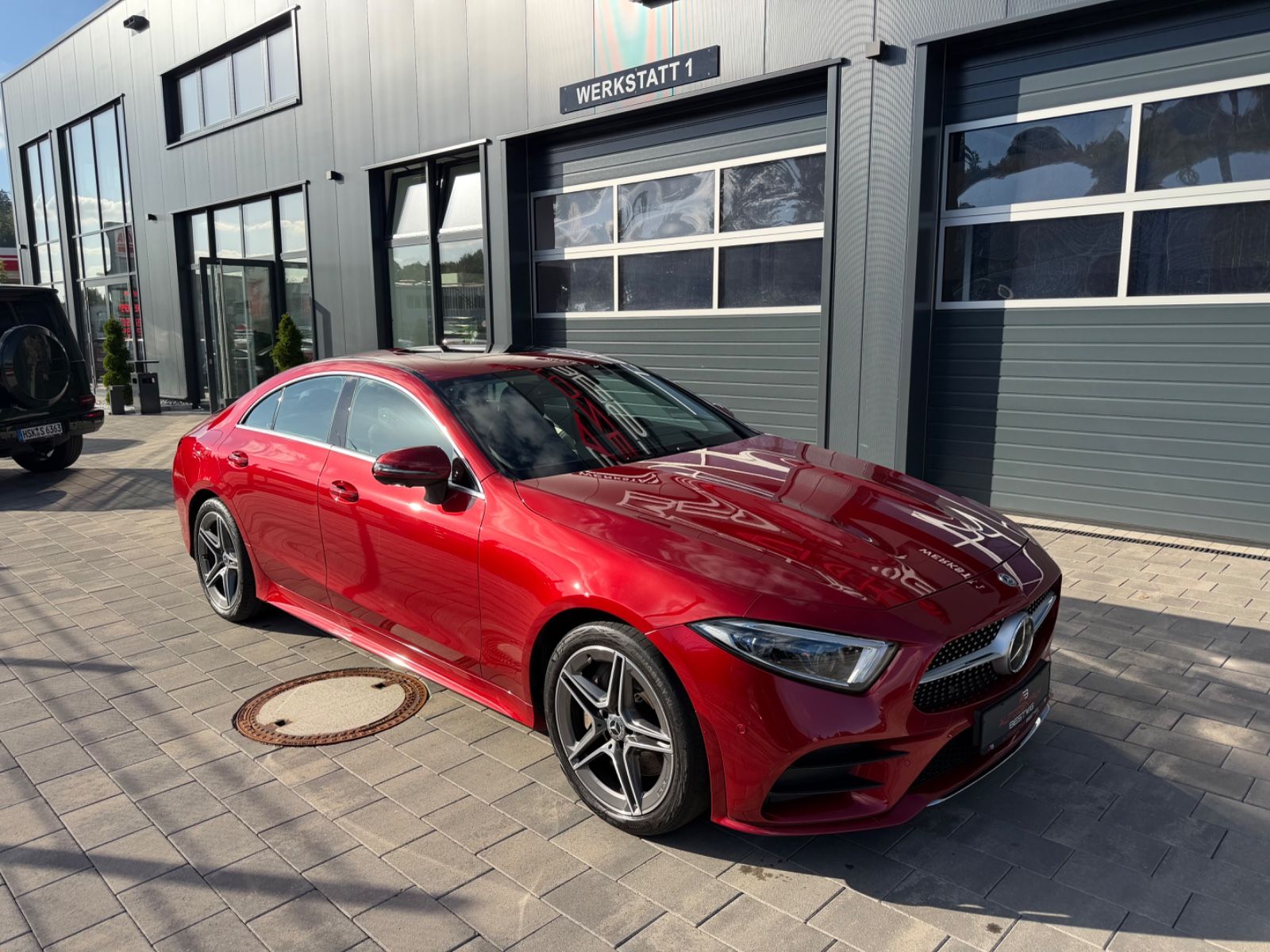 Mercedes-Benz CLS 450 4Matic AMG-Line S-DACH CHERRY-RED 8-FACH foto 3