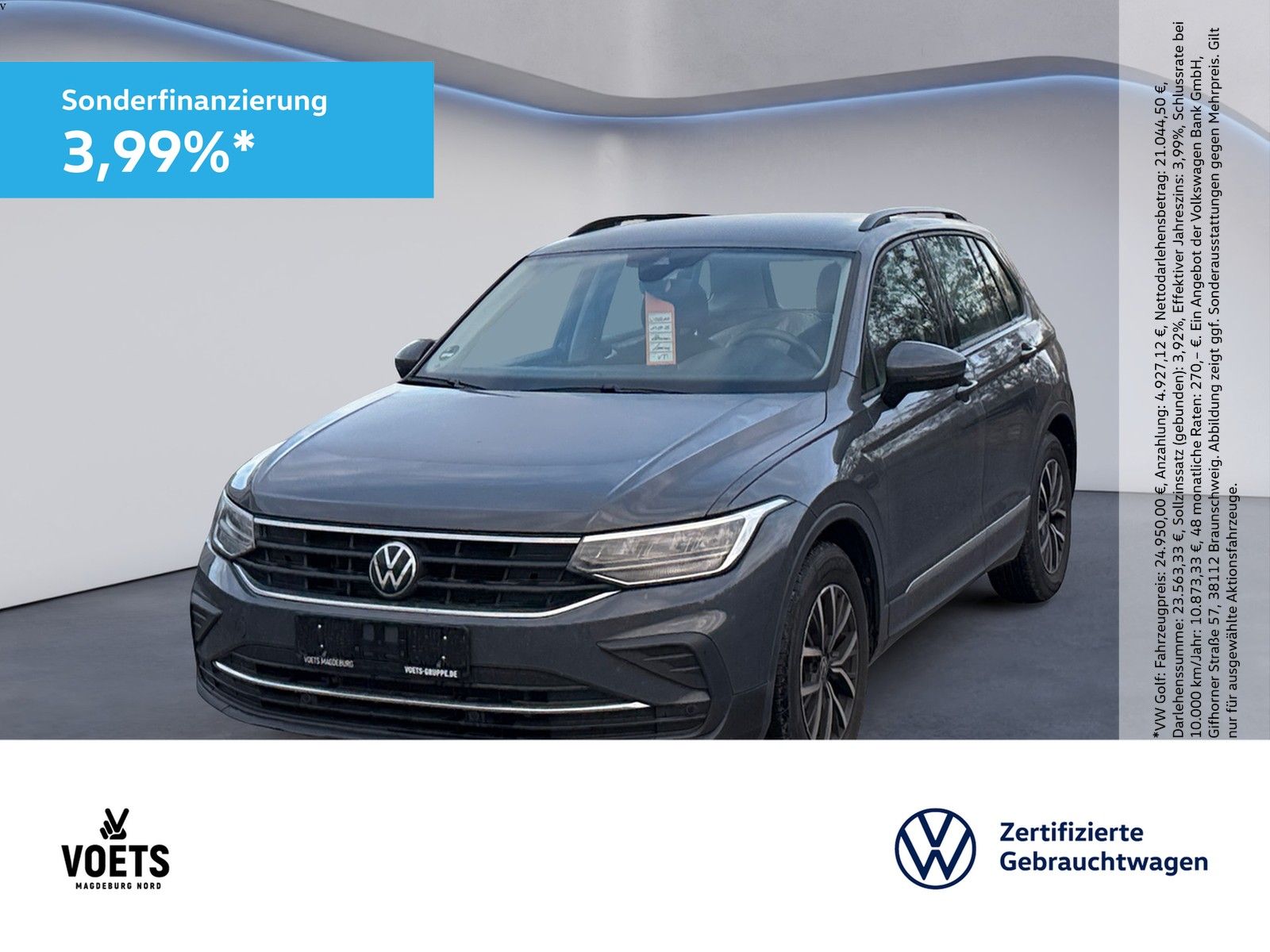 Volkswagen Tiguan 2.0 TDI Life LED+NAVI+ACC+PDC