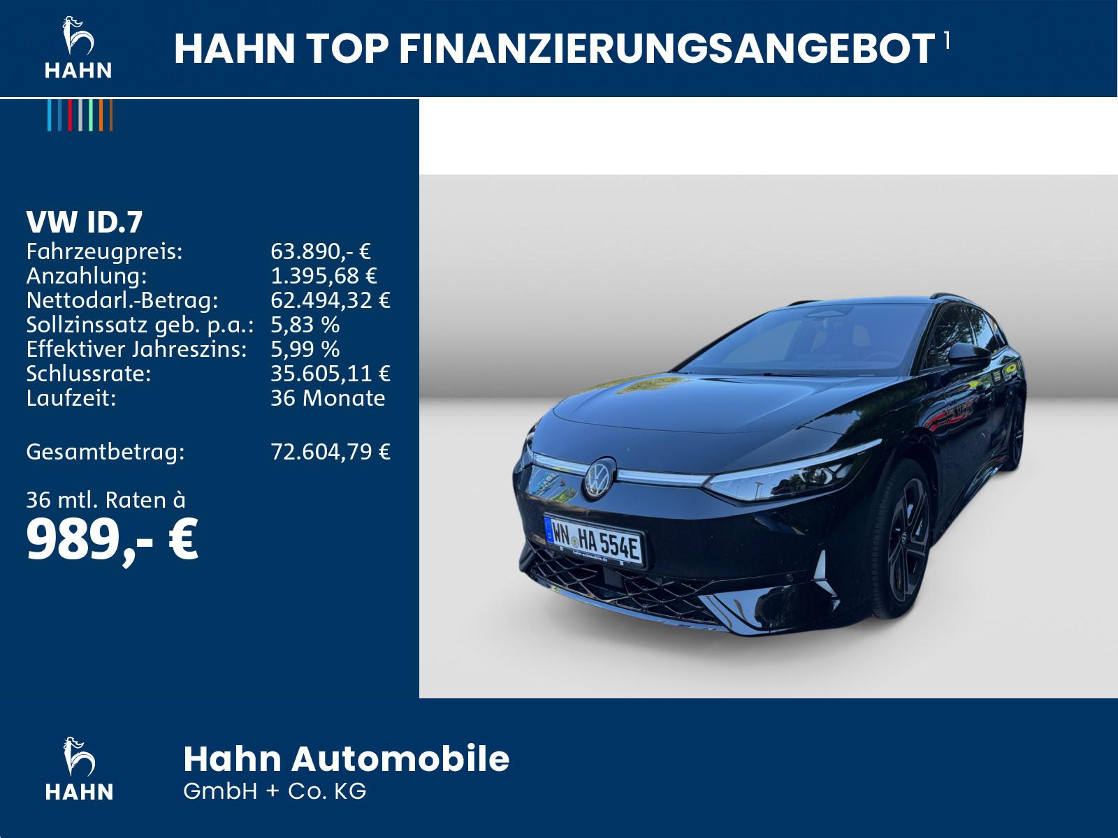 Volkswagen ID.7 GTX Tourer 4MOTION 250 kW (340 PS)