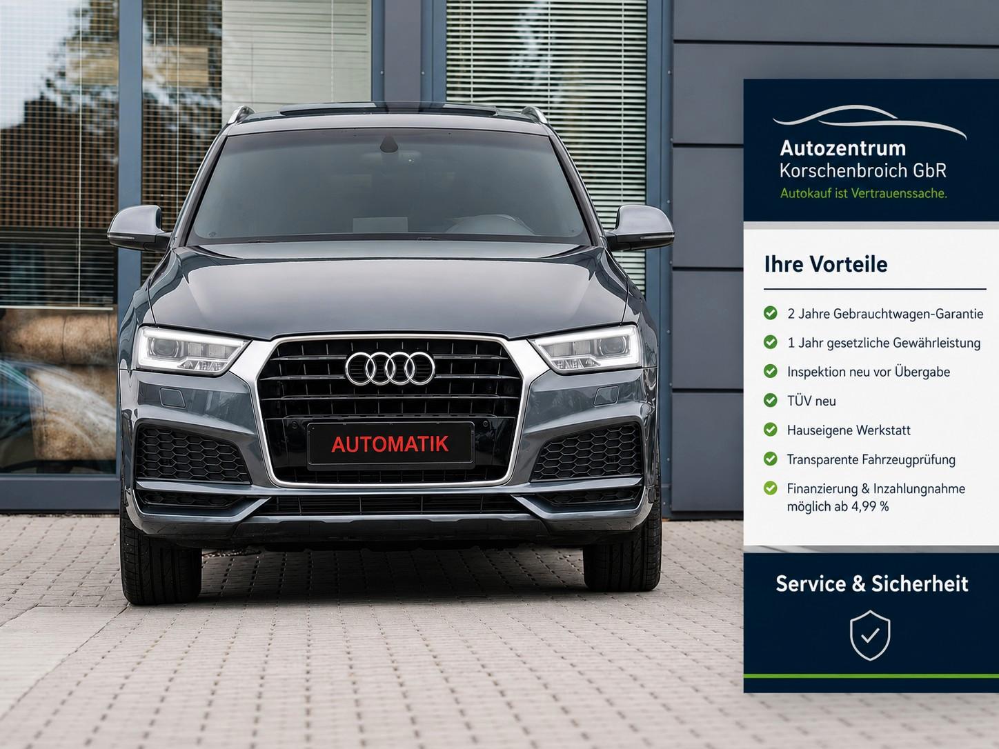 Audi Q3 S line Sport / Plus *MIT 2 JAHREN GARANTIE*