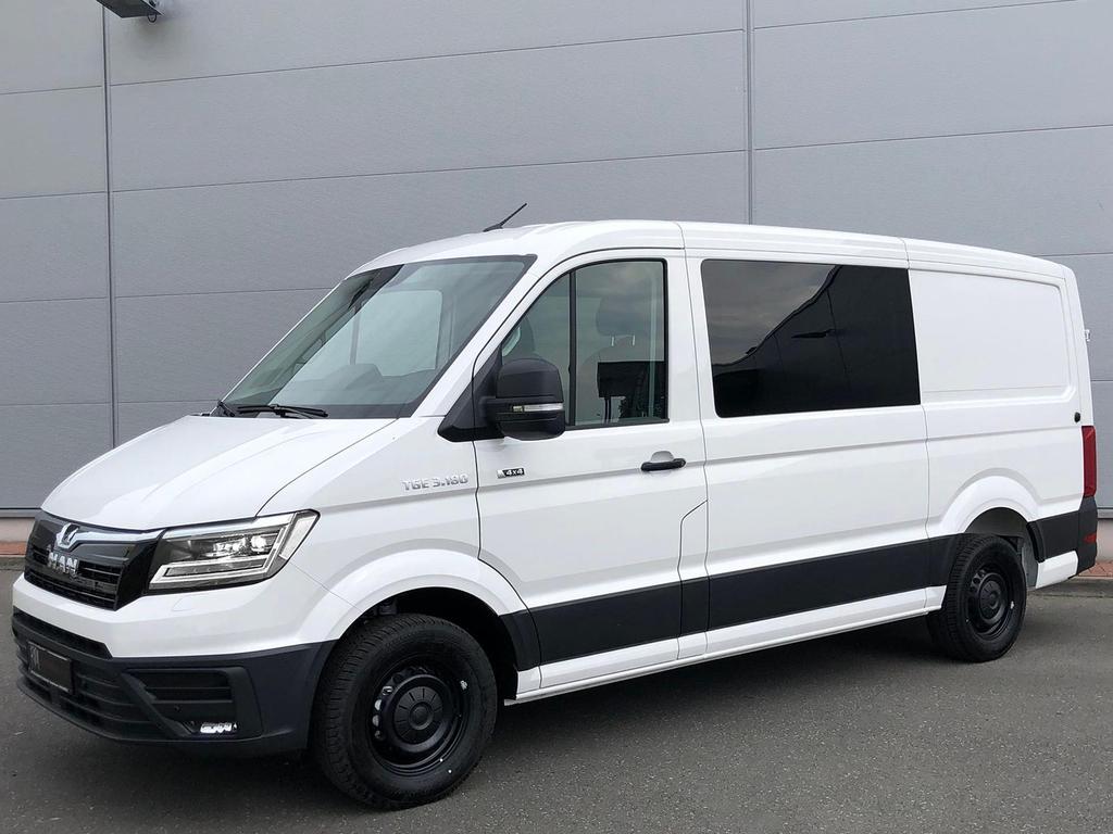 MAN TGE 3.180 L3H2 MIXTO 4x4 AUTOM ACC STANDH SITZH