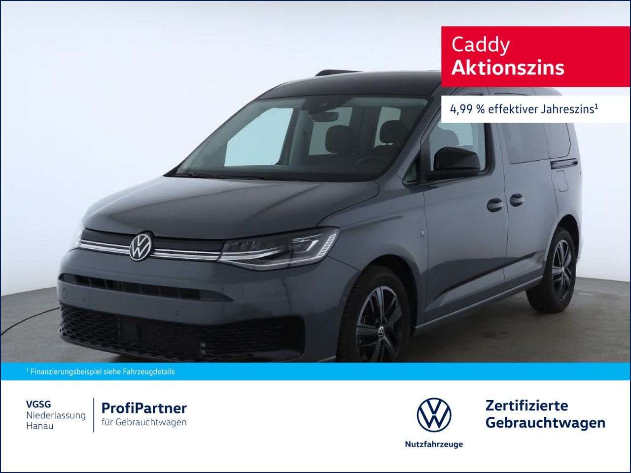 Volkswagen Caddy Edition Vorbereitung AHK Sitzhzg. Navi LED