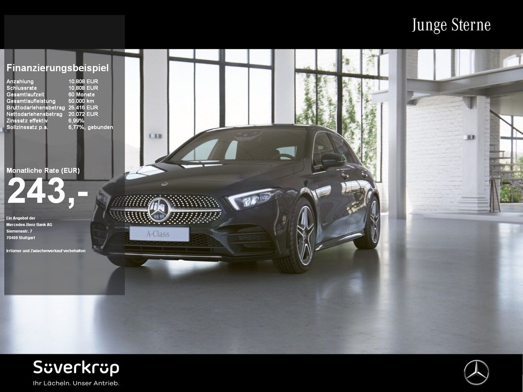 Mercedes-Benz A 250 e PREMIUM AMG DISTR PANO SPUR KAMERA PDC