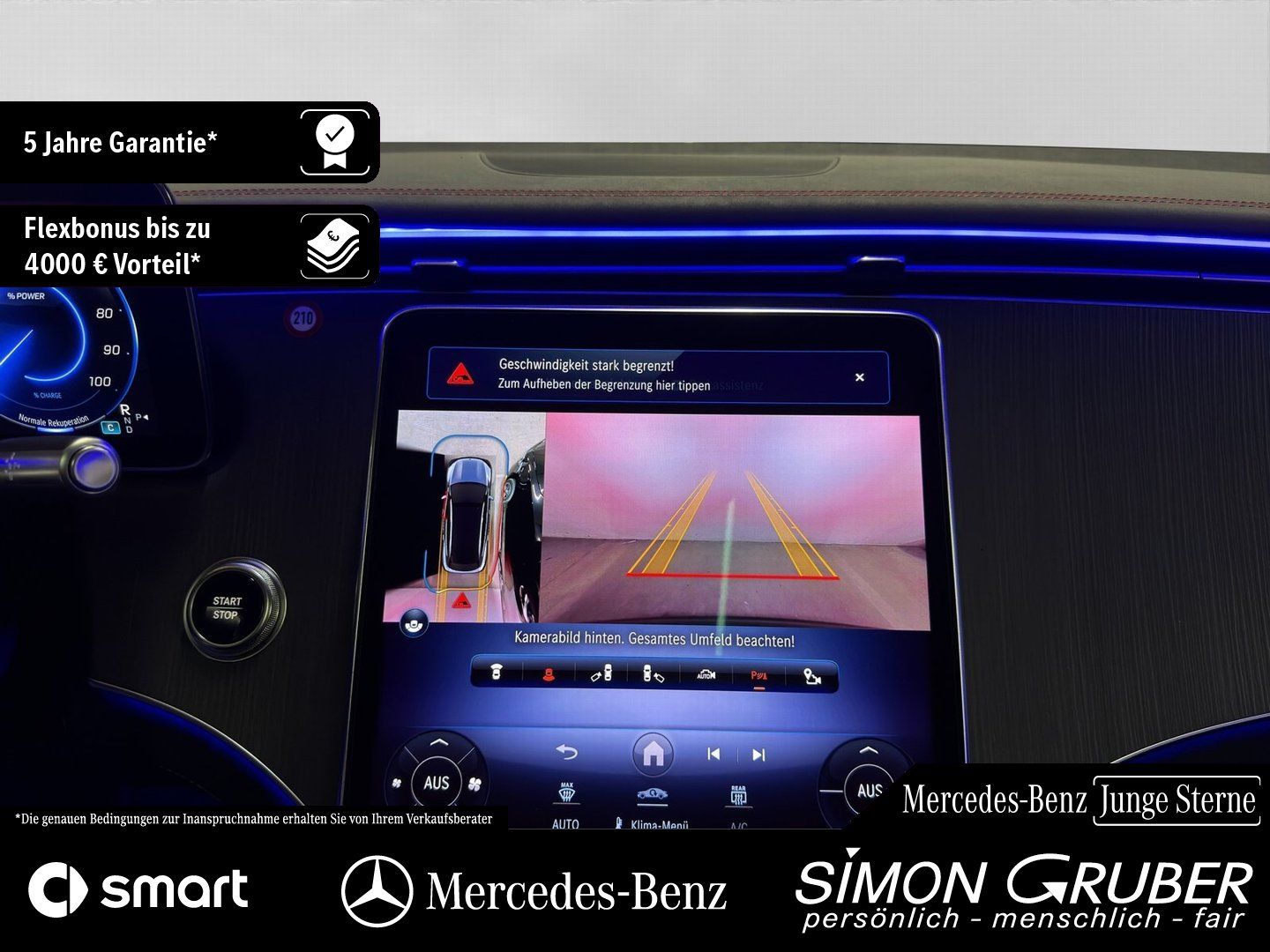 Fahrzeugabbildung Mercedes-Benz EQS 500 4M SUV AMG Pano DigiLight Airmatic 360